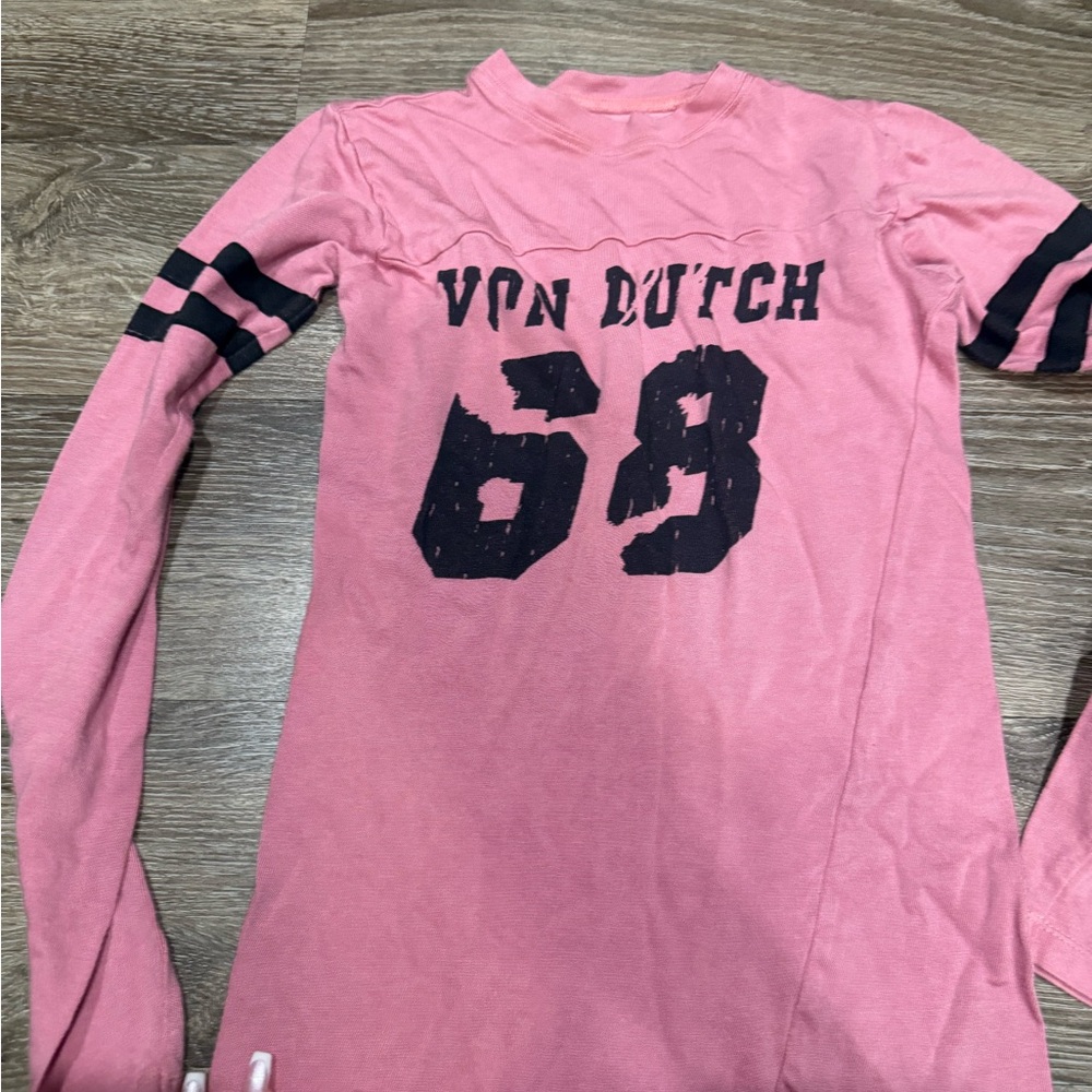 Von Dutch rare y2k football shirt size small - Picture 2 of 4